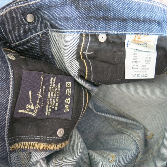 Citizens of Humanity Kelly #001 Stretch Low Waist Bootcut Denim Jeans - Size 25 - Picture 6 of 6